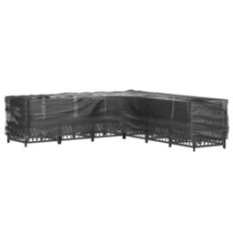 Walplus L Shaped Garden Furniture Covers 2 Pcs 20 Eyelets 300X300X70 Cm - thumbnail 7