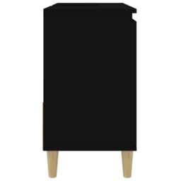 Vidaxl Bathroom Cabinet Black 65X33X60 Cm Engineered Wood - thumbnail 8