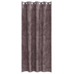 Walplus Curtain With Curtains 2 Pcs Brown 225 X 140 Cm Velvet - thumbnail 3