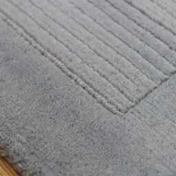 Teal Handmade Modern Plain Wool Easy To Clean Handmade Rug For Bedroom Dining Room Living Room -68 X 240Cm (Runner) - thumbnail 3