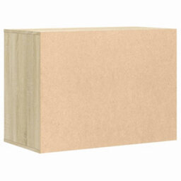Berkfield Corner Chest Of Drawers Sonoma Oak 80X41X58 Cm Engineered Wood - thumbnail 7