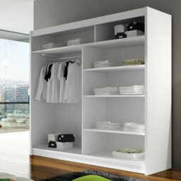 Modern Sliding Door Wardrobe Bega I 180Cm Sonoma - thumbnail 4