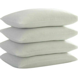 ARLinens Hollowfiber Pillows Pack Of 4 Hotel Quality Bounce Back Extra Filled Bed Pillows Head Neck Back Support 75Cmx50Cm. - thumbnail 1