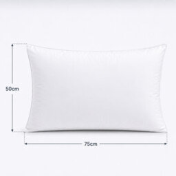 ARLinens Hollowfiber Pillows Pack Of 4 Hotel Quality Bounce Back Extra Filled Bed Pillows Head Neck Back Support 75Cmx50Cm. - thumbnail 8