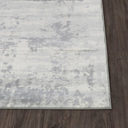 Livabliss Monaco-Abstract Grey Ivory Modern Marble Living Dining Bedroom Rug 130 X 180 Cm Easy Care, Non Shedding - thumbnail 5