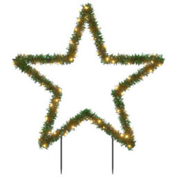 Walplus Christmas Light Decoration With Spikes Star 80 Leds 60 Cm - thumbnail 2