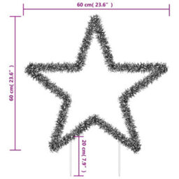 Walplus Christmas Light Decoration With Spikes Star 80 Leds 60 Cm - thumbnail 9