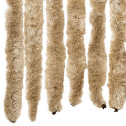 Vidaxl Insect Curtain Beige 118X220 Cm Chenille - thumbnail 5