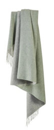 100% Pure New Wool Dartmoor Throw Blanket Made In Wales Green - thumbnail 2