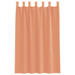 Walplus Voile Curtains With Loops 2 Pcs Terracotta 140X175 Cm - thumbnail 4