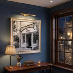 Home Luxe Interiors Dior Fashion Champagne Step Frame 70X70Cm Luxury Wall Art Home Decor - thumbnail 2