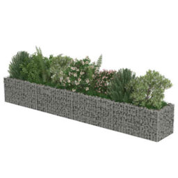 Walplus Gabion Raised Bed Galvanised Steel 360X50X50 Cm - thumbnail 4