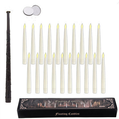 Christmas Led Candle Decor - 20-Light Smoke Free & Safe, Festive Holiday Ornament For Home/party/tabletop - image 1