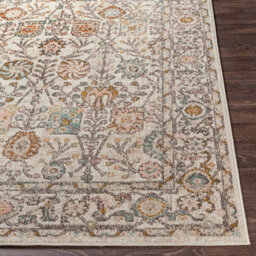 Livabliss Ankara-Vintage Pink Grey Traditional Boho Living Dining Bedroom Rug 60 X 90 Cm Easy Care, Non Shedding - thumbnail 5