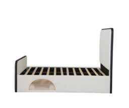 Harmin Stylish Modern Double Bed With Built-In Pet Nook Comfort And Elegance Combined - thumbnail 6