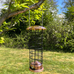 Selections Copper Style Hanging Bird Feeders Seed, Nut And Fatball (Set Of 3) - thumbnail 3