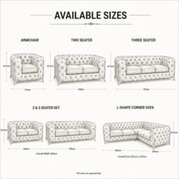 Stratus Interiors Italian Luxury Chesterfield Plush Velvet, Button Tufted Living Room Statement Sofa With Gold Legs - Brown - L Shape Corner - thumbnail 4