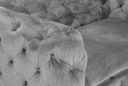 Stratus Interiors Modern Italian Chesterfield Sofa Plush Velvet 3 Seater 195W - thumbnail 3