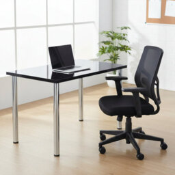 4 X Heavy Duty Adjustable Chrome Table Legs / Breakfast Bar / Desk - 820mm-850mm - thumbnail 5