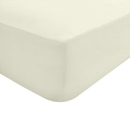 Smart Living Super Luxury Cotton 35Cm Deep Fitted Sheet Soft And Hypoallergenic - thumbnail 2