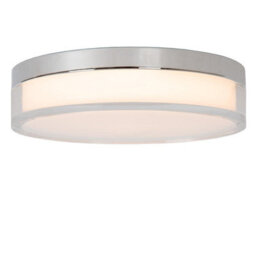 Lucide Plano Flush Ceiling Light Outdoor Diameter 23Cm Led Dim. Cct 1X11W 2700K/4000K Ip44 - Opal - thumbnail 3