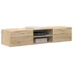 Walplus Tv Cabinet Sonoma Oak 150 X 39 X 30 Cm Engineered Wood - thumbnail 3