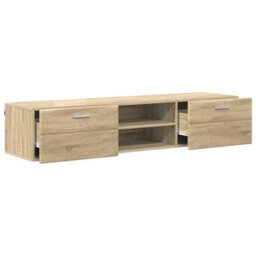 Walplus Tv Cabinet Sonoma Oak 150 X 39 X 30 Cm Engineered Wood - thumbnail 5