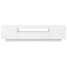 Vidaxl Tv Cabinet With Led Lights White 160X35X40 Cm - thumbnail 8