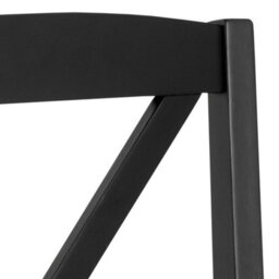 Furniture To Go Elvira Dining Chair In Black And Oak Set Of 2 - thumbnail 6