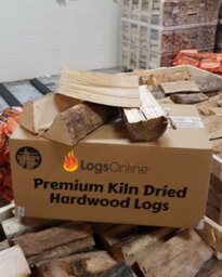 Fire Guru Kiln Dried Ash Firewood Logs 20Kg Box - thumbnail 3
