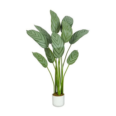 Artificial Bird Of Paradise Tree W/plastic Planter And Artificial Moss For House 90 Cm - image 1