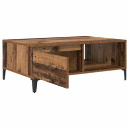 Berkfield Coffee Table Old Wood 90 X 60 X 35 Cm Engineered Wood - thumbnail 5