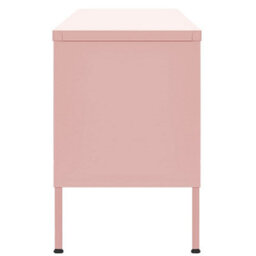 Walplus Tv Cabinet Pink 105X35X50 Cm Steel - thumbnail 4