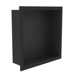 Homestylestore Black Recessed Shower Niche Storage Shelf 340 X 340mm - thumbnail 1