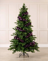 Werchristmas Purple Bauble Cluster Arch, 60 Cm - thumbnail 2