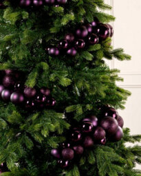 Werchristmas Purple Bauble Cluster Arch, 60 Cm - thumbnail 3