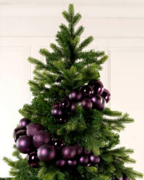 Werchristmas Purple Bauble Cluster Arch, 60 Cm - thumbnail 4