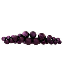 Werchristmas Purple Bauble Cluster Arch, 60 Cm - thumbnail 1