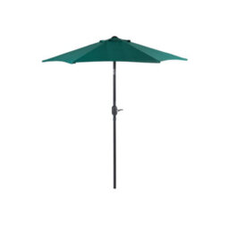 Alfresia Green 2M Outdoor Garden Parasol With Tilt Function