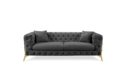 Home Detail Jaguar 3-Seater Sofa Chesterfield Design Velvet - thumbnail 3