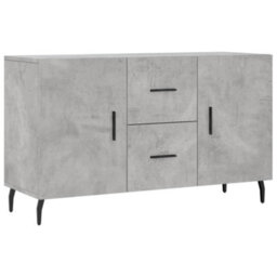 Berkfield Sideboard Concrete Grey 100X36X60 Cm Engineered Wood - thumbnail 2