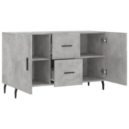 Berkfield Sideboard Concrete Grey 100X36X60 Cm Engineered Wood - thumbnail 5