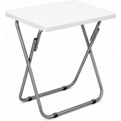 Aamen Folding Tv Dinner Tray Table With Mdf Top - image 1
