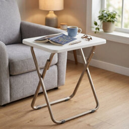 Aamen Folding Tv Dinner Tray Table With Mdf Top - thumbnail 5