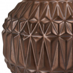 Pacific Lifestyle Bronze Aztec Texture Ceramic Table Lamp - thumbnail 6