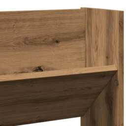 Berkfield Wall Shoe Cabinet Artisan Oak 80X18X60 Cm Engineered Wood - thumbnail 6