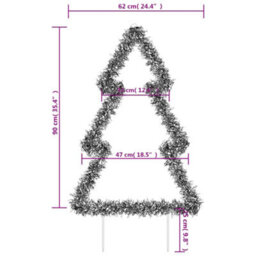 Walplus Christmas Light Decoration With Ground Spikes Tree 115 Leds 90 Cm - thumbnail 9