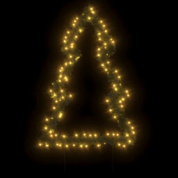 Walplus Christmas Light Decoration With Ground Spikes Tree 115 Leds 90 Cm - thumbnail 3