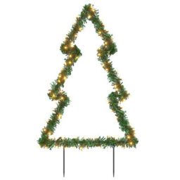Walplus Christmas Light Decoration With Ground Spikes Tree 115 Leds 90 Cm - thumbnail 2