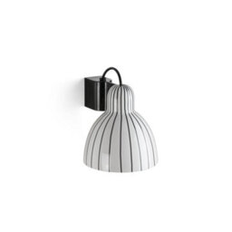 Luminosa Lighting Luminosa Venice White Dome Wall Lamp Stripes - thumbnail 2